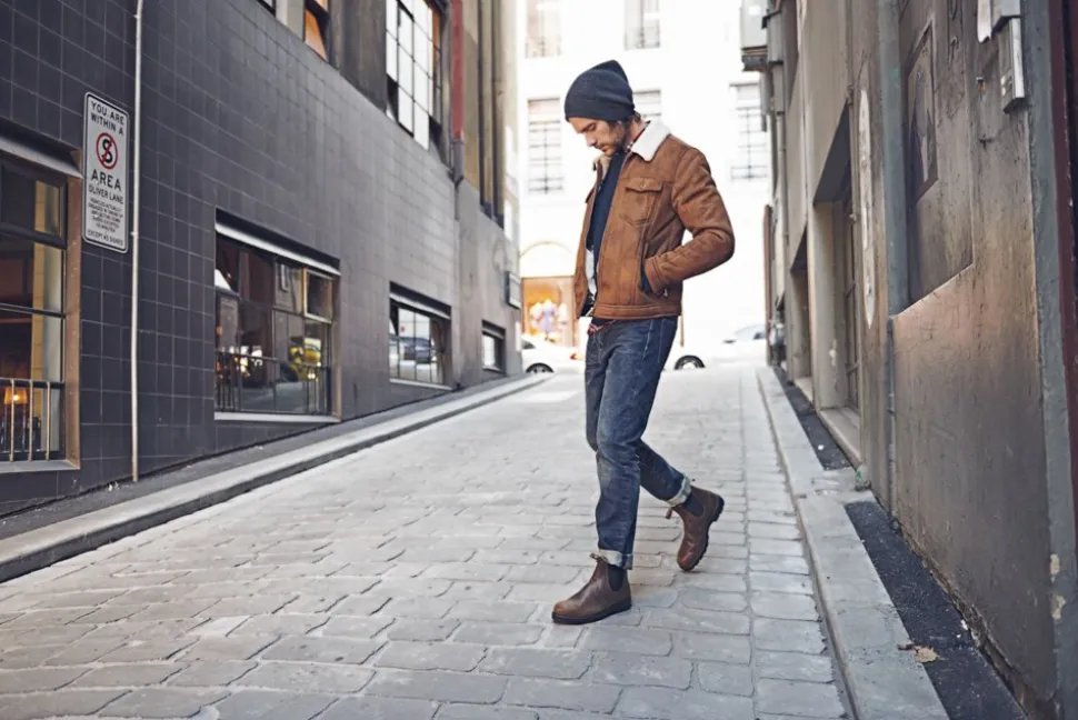 1609 Chelseastøvler, Antique Brown, 43