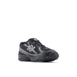 740 Little Kids Sneakers, Black/Silver Metallic, 26