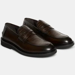 6110 Loafers, Dark Brown, 44