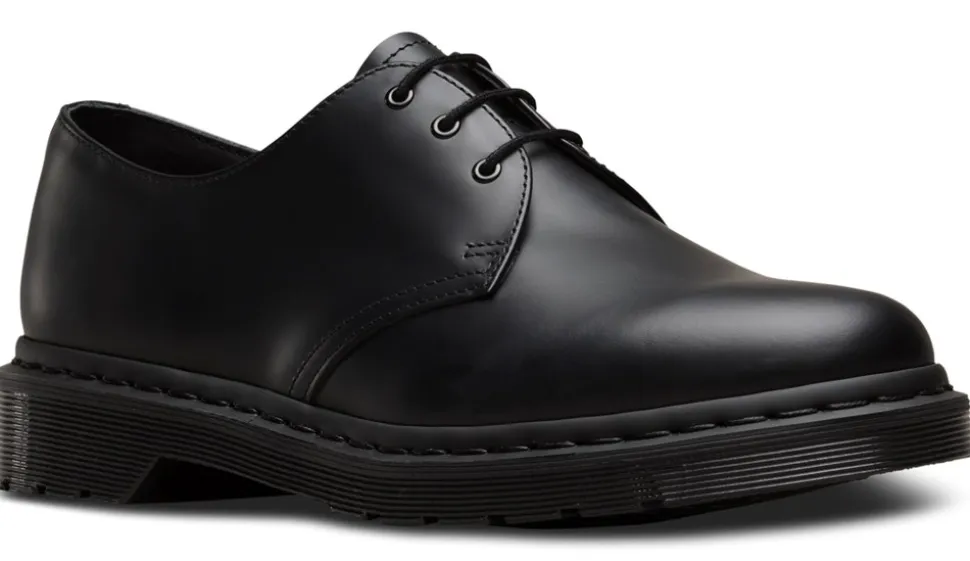 1461 Mono Oxford Sko, Black, 43