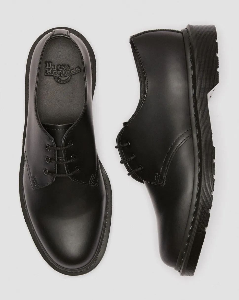 1461 Mono Oxford Sko, Black, 43