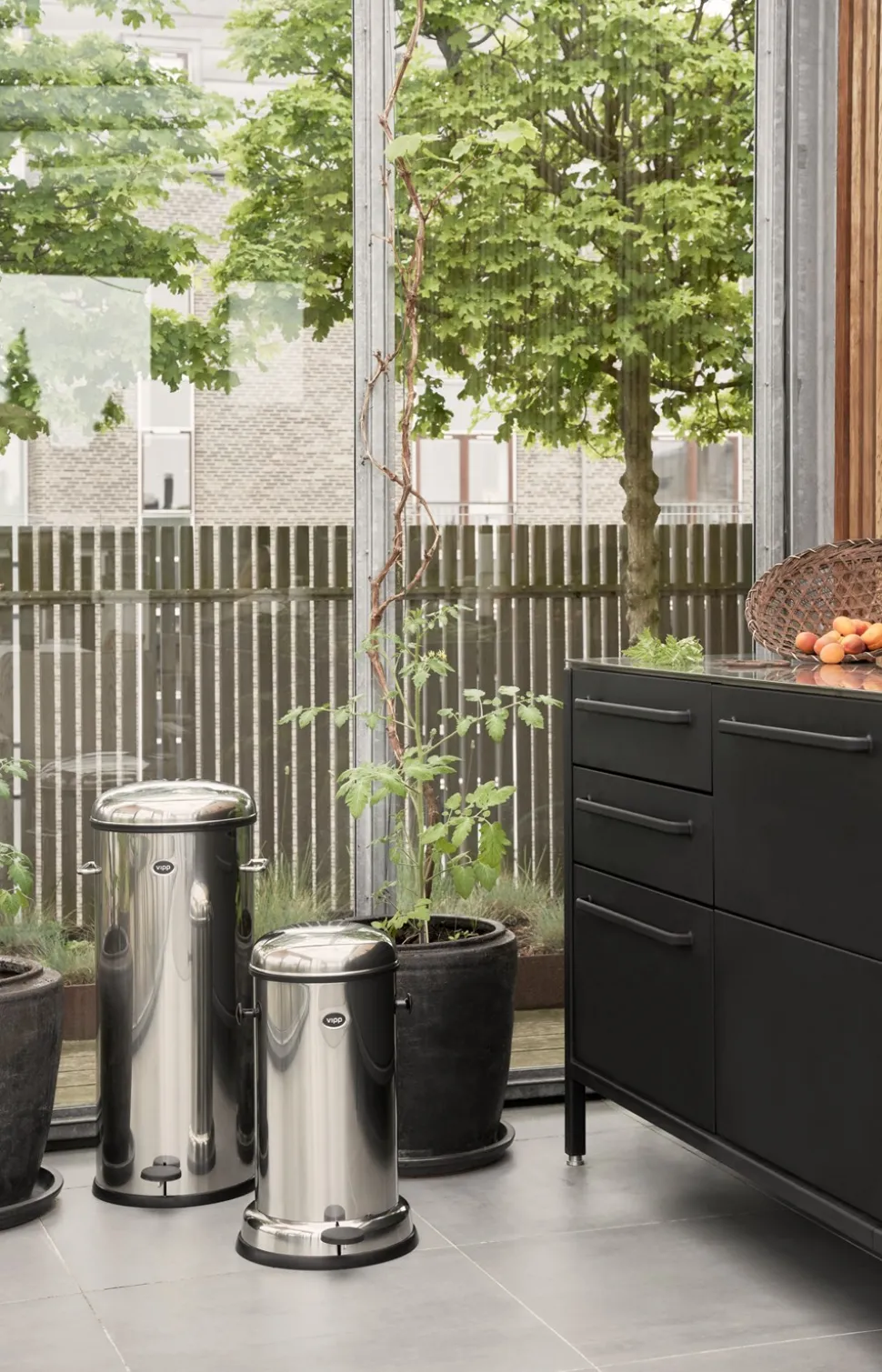 17 Pedalspand, Stainless Steel