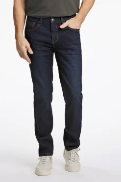 5 Pocket Superflex Jeans, Raw Navy Wash, W38/L34