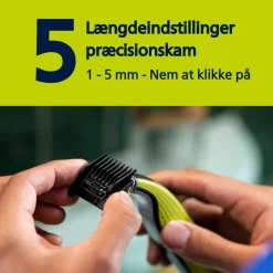 360 QP2834/23 Oneblade Face & Body Barbermaskine