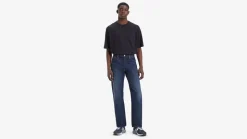 555™ Relaxed Straight Jeans, Up The Score - Blue, W34/L32