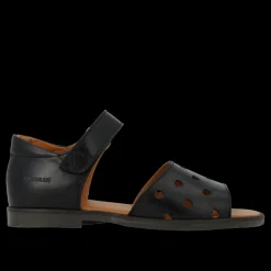 4477-101 Sandaler, Black, 35