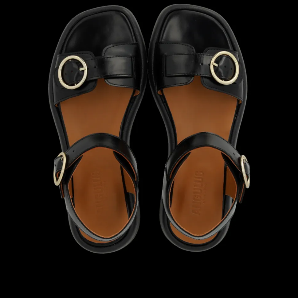 5746-102 Sandaler, Black, 37