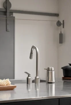 9 Sæbedispenser, Stainless Steel