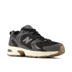 530 Sneakers, Black/Castlerock, 45.5
