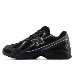 740 Sneakers, Black/Silver Metallic, 45
