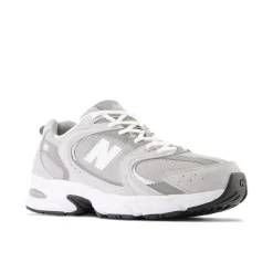 530 Sneakers, Raincloud Shadow Grey/ Silver Metallic, 39.5