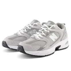 530 Sneakers, Raincloud Shadow Grey/ Silver Metallic, 39.5