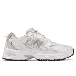 530 Sneakers, White/Silver Metallic, 37