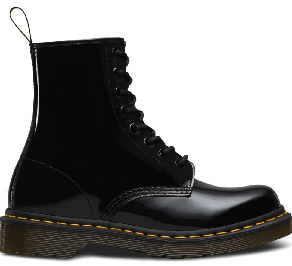 1460 Snørestøvler, Black Patent, 36