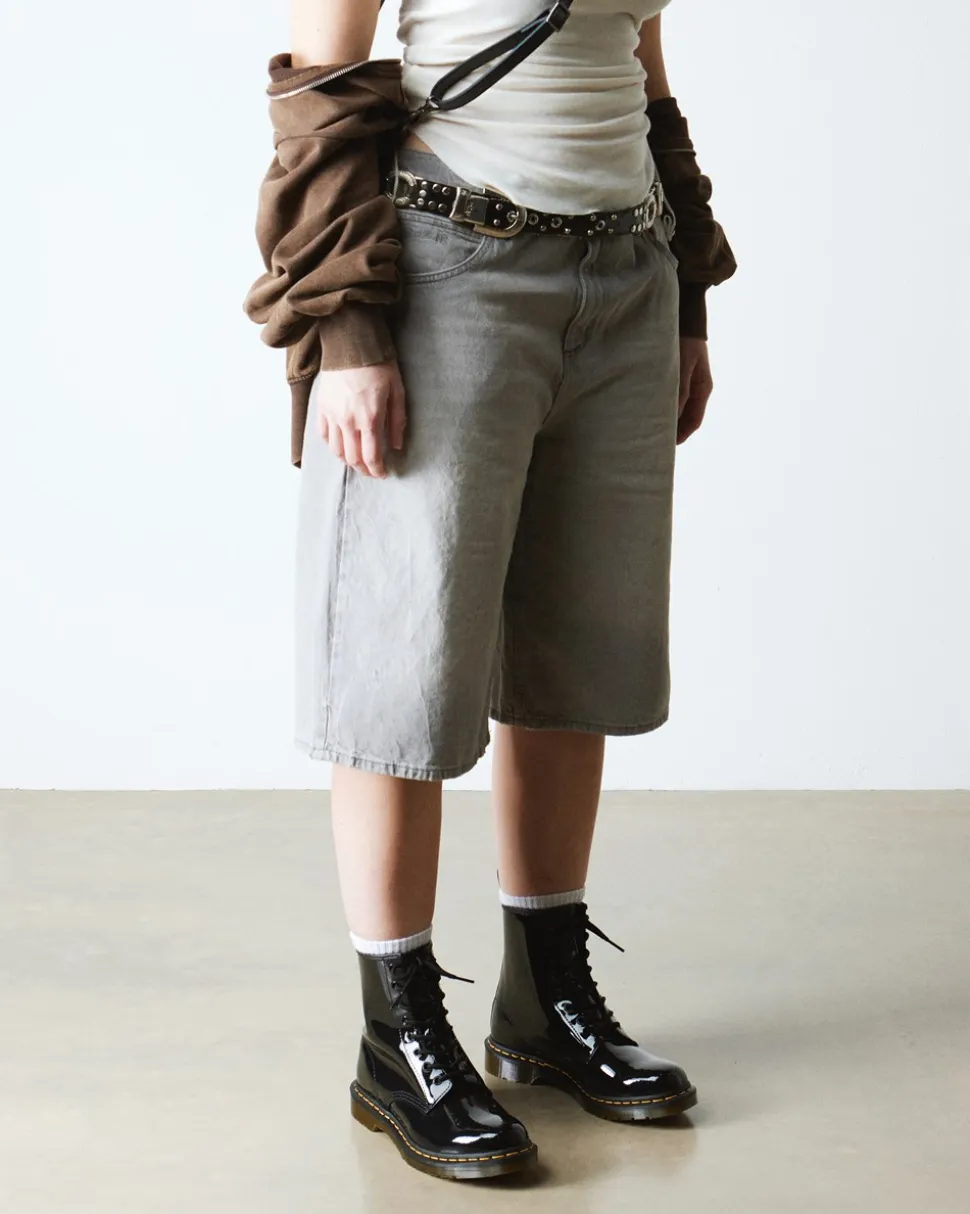 1460 Snørestøvler, Black Patent, 36