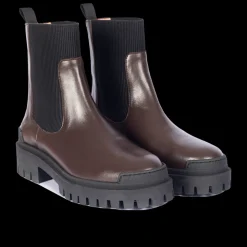 7653-101 Støvler, Brown/Black, 38