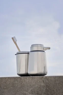 7 Tandbørstekrus, Stainless Steel