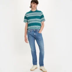 502 Taperede Jeans, Med Indigo Worn In, W33/L32