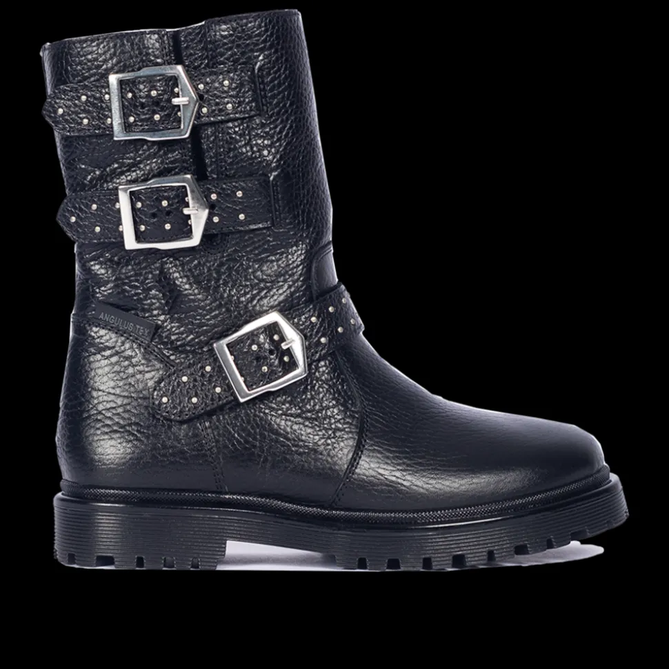 2182-101 Tex-Støvler, Black, 35