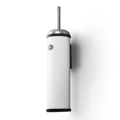 11 Vægophængt Toiletbørste, Hvid