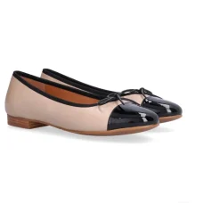 A8041 Ballerinasko, Black Patent/Beige Nappa, 41