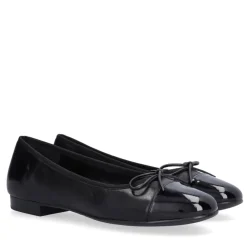 A8041 Ballerinasko, Black Patent/Black Nappa, 37
