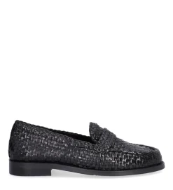 A8671 Loafers, Black Nappa, 36