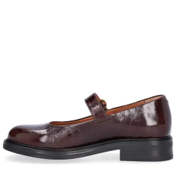 A7016 Mary Jane Ballerinasko, Mogano Naplack, 40