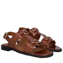 A4084 Sandaler, Camel Bristol Calf, 39