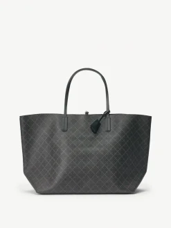 Abigail Tote Bag, Dark Chocolate