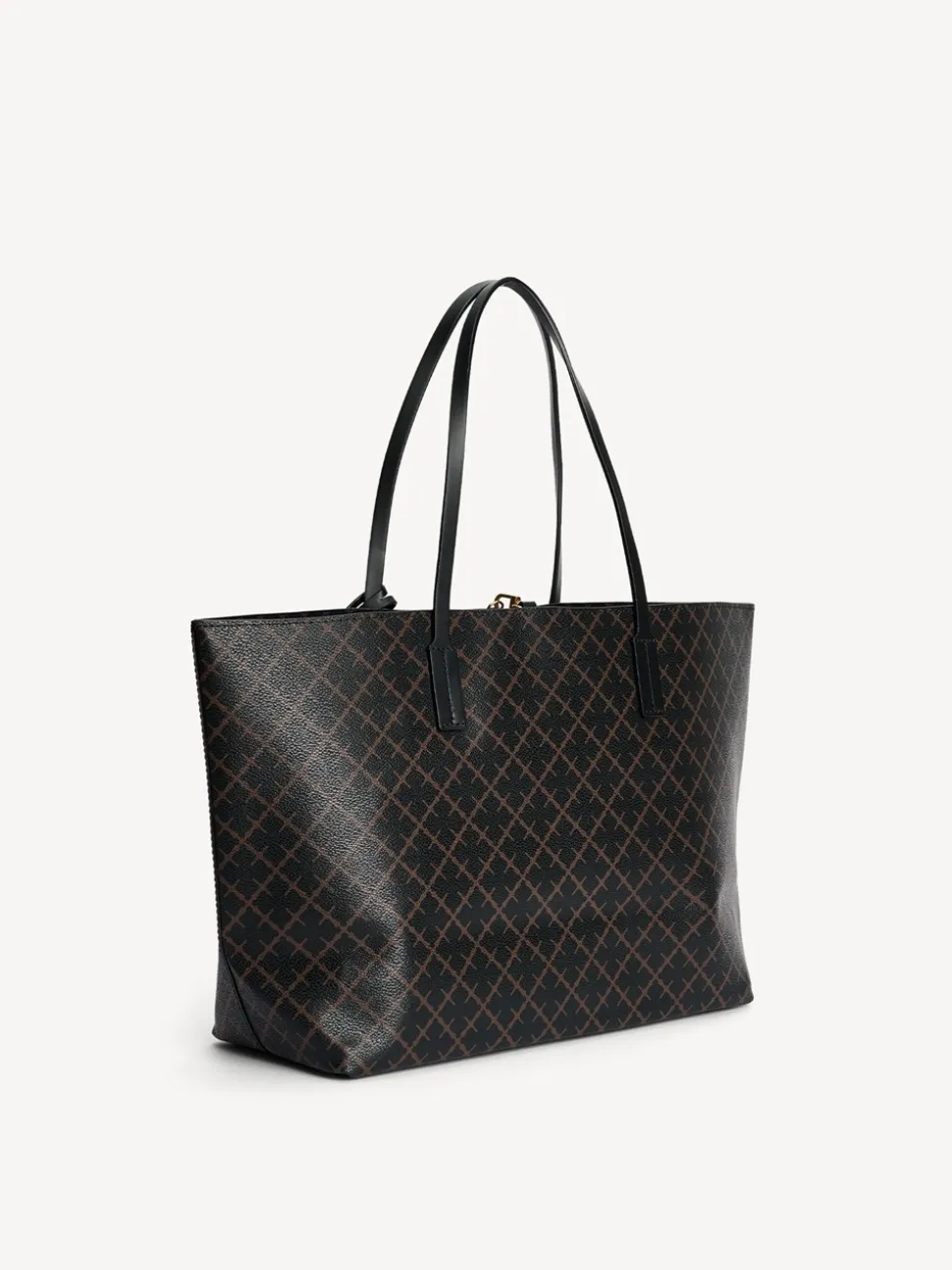 Abigail Tote Bag, Dark Chocolate