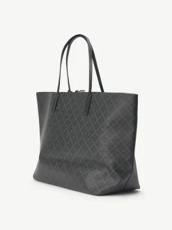 Abigail Tote Bag, Dark Chocolate