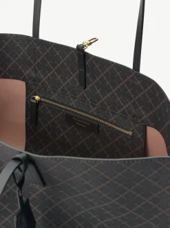 Abigail Tote Bag, Dark Chocolate