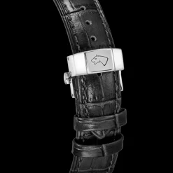 Acamar Classic J1042 Herreur, Black/Steel/Black, 40 mm