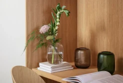 Acorn Vase, Klar, 16,5 cm