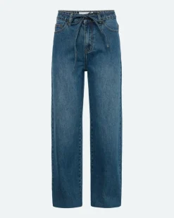 Adanna Jeans, Medium Blue, 34
