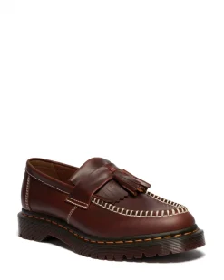 Adrian Ben Butterscotch Orleans Loafers, Brown, 42