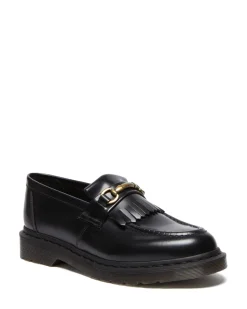 Adrian Snaffle Loafers, Black, 44