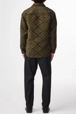 Adwin Overshirt, Green Multi, S