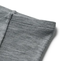 Agi Wool Baby Leggings, Melange Grey, 62 cm