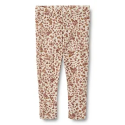 Agi Wool Baby Leggings, Rose Flowers, 80 cm
