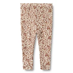 Agi Wool Baby Leggings, Rose Flowers, 80 cm