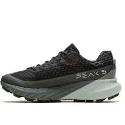 Agility Peak 5 Sneakers, Black/Granite, 40