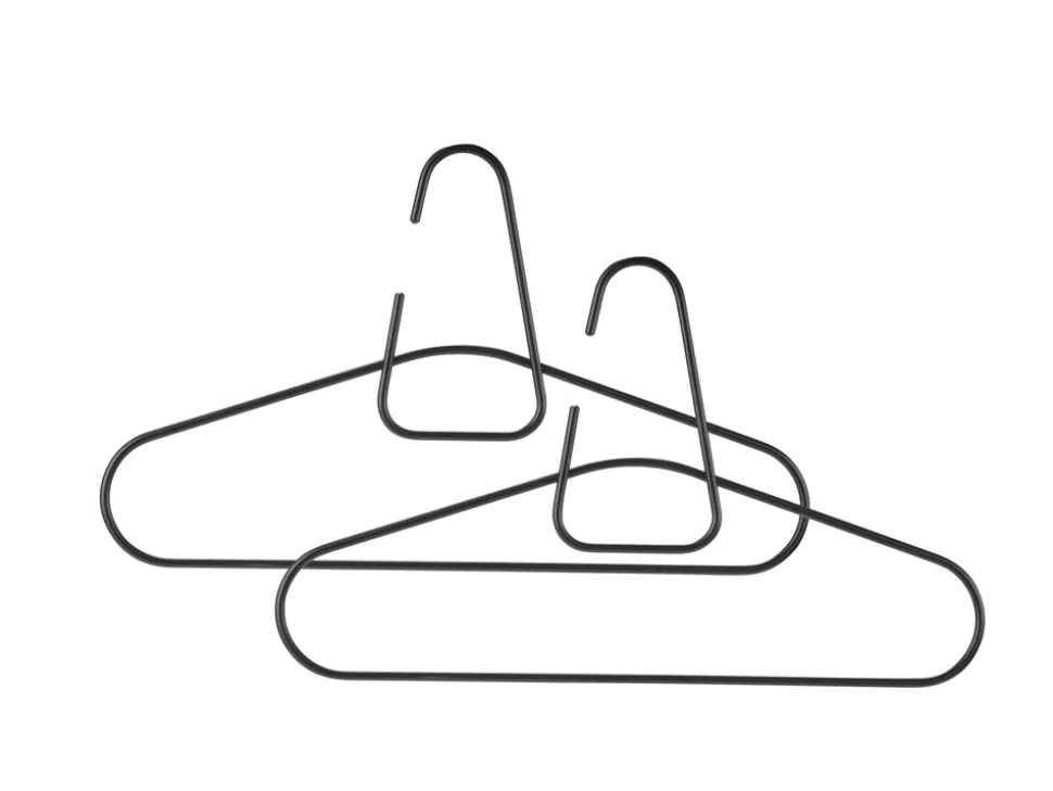 A-Hanger 2-pak Bøjler, Black