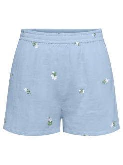 Alba Højtaljede Shorts, Cashmere Blue, L
