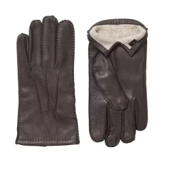 Alex Deerskin Handsker, Dark Brown, XL