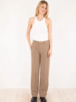 Alice Suit Bukser, Dusty Brown, 36