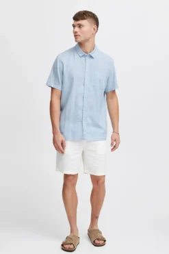 Allan Skjorte, Chambray Blue, L