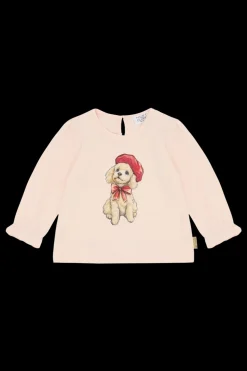Alma Poodle Bluse, Quartz, 128 cm