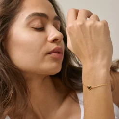 Amore Armbånd, Gold Plated